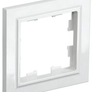 Рамка 1-м Brite РУ-1-БрБ бел. IEK BR-M12-K01-PRO