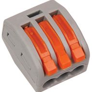 Строительно-монтажная клемма СМК 222-413 многоразовая (аналог Wago 222-413) | UKZ-001-413 IEK