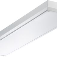 Светильник люминесцентный OPL/S 2x18 HF накладной опаловый ЭПРА - 1057000030 Световые Технологии