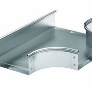 Ответвитель DPT Т-образный горизонтальный 200х100 в комплекте с крепежными элементами и соединительными пластинами, необ | 36163KHDZ DKC ДКС