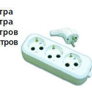 Удлинитель 3х2м с заземл. 10А IP20 У10-554 ПВС 3х0.75 UNIVersal 554-02 Союз