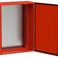 Корпус металлический ЩМП-80.60.30 TITAN 5 УХЛ1 IP66 RAL3020 красный - TI5-13-N-080-060-030-66 IEK