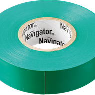 Изолента ПВХ 15мм (рул.20м) зел. NIT-B15-20/G Navigator 71106 17353