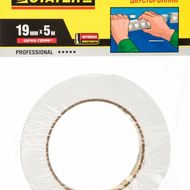 Двухсторонняя клейкая лента на вспененной основе, Professional белая, 19мм х 5м | 12231-19-05 STAYER