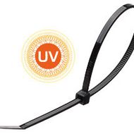 Стяжка нейлоновая КСС 4x250 (черн) (100шт) - 49412 КВТ