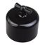 Выключатель поворотный 1 кл., черный - R1-210-23 BIRONI