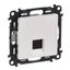 Механизм розетки компьютерной 1-м Valena Life RJ45 кат.6 UTP с лицевой панелью бел. Leg 753442 Legrand