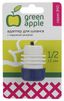 Адаптер для шланга 12мм (1/2) с наружной резьбой пластик (50/200/2400) Green Apple Б0017775 ЭРА