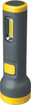 Фонарь аккумуляторный 14 035 NPT-CP21-ACCU 1LED 1Вт + 1COB аккум. 3.7В 1.2А.ч пластик. NAVIGATOR 14035 21416