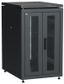 Шкаф напольный сетевой 19' LINEA N 18U 600х800мм передняя распашная перфорированная дверь задняя черный - LN05-18U68-2PP IEK