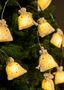 Гирлянда светодиодная "Подарки" 6х4х7см 10LED ткань тепл. бел. 1.8+0.3м КОСМОС KOC_GIR-B118