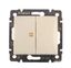 Выключатель 2-кл. СП Valena 10А IP31 с индикацией механизм сл. кость (DIY-упак.) Leg 695606 Legrand