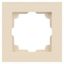 Рамка для розеток и выключателей Intro Accent 6-501-02 на 1 пост, СУ, слоновая кость | Б0063736 ЭРА