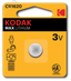 Батарейка Kodak CR1620-1BL MAX Lithium (60/240/50400) - Б0029112