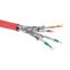 Кабель CAT 6, U/UTP, нг(А)-FRHF, бухта 305м, красный | RN6UUA04RD DKC ДКС