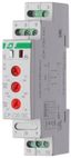 Реле напряжения CP-720DC (однофазное; контроль верхнего и нижнего значений напряжения; выбор контролир. сети; 1 модуль 30-400В DC 16А 1NO/NC IP20) F&F EA04.009.012 Евроавтоматика