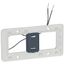 Суппорт 2х2мод. Mosaic вертикал. с подсветкой Leg 080257 Legrand