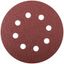 Круги шлифовальные с отверстиями (липучка), алюминий-оксидные, 125 мм, 5 шт Р 60 - 39663 РОС