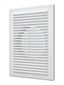 Решетка вентиляционная приточно-вытяжная, из ABS пластика 183х253 с фланцем D125 - 1825R12F ЭРА 22700