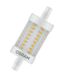 Лампа светодиодная LED 8W R7S PARATHOM LINE 78 CL75(замена 75Вт) теплый Osram - 4058075812178