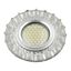 Светильник декор.встр Luciole DLS-L148 GU5.3 GLASSY/CLEAR доп.LED подсветка 3Вт, стекл,зерк./прозр | UL-00003899 Fametto