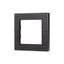 Рамка алюминиевая FRM-PRESTO-ALS-1-BK (Arlight, -) - 043850