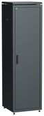 Шкаф сетевой 19" LINEA N 42U 600х600 мм металлическая передняя дверь черный | LN05-42U66-M ITK IEK