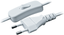 Шнур 61 724 NPS-FS-170-2х0.5-WH 1.7м с выкл. бел. Navigator 61724 21091