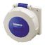 Розетка панельная 16А 2Р+E IP67 218A Mennekes