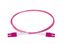 Оптический шнур HD, OM4, дуплекс LC - LC, UNIBOOT PUSH-PULL, 1 м | 41B-40-LC-LC-01 Eurolan