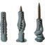 Дюбель универсальный UX 10х60 R S/20 с кромкой (дюбель + шуруп) - 94761 Fisher