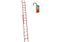 Лестница стеклопластиковая приставная раздвижная диэлектр. ЛСПРД-5.0 Евро К крюки Диэлектрик Д471575