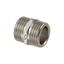 Ниппель латунь наружн. резьба 3/8дюйм никель RTP 25099
