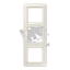 Рамка 3-я для горизонтальной/вертикальной установки Серия- AS550 Материал- дуропласт Цвет- слоновая кость - AS583 JUNG