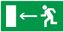 Пиктограмма (наклейка) . 100х50 мм "Напр.к эвак. выходу налево" | YPC30-105NEV-NAL IEK