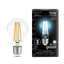 Лампа светодиодная филаментная LED 15 Вт 1450 лм 4100К А60 груша нейтральный E27 AC 220В прозрачная колба Black Filament - 102902215 Gauss