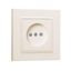 Розетка б/з СП Karea 16А IP20 крем. Makel 56010022