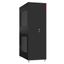 Шкаф серверный 48U 800х1200 передняя дверь: двустворчатая глухой металл IP51. задняя одностворчатая перфорированная IP20. боковые панели: перфорированные. цвет: черный RAL9005 - NS 8248.9532 SYSMATRIX