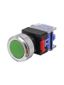Выключатель кнопочный ВК30-M11/G/P 1НО+1НЗ цилиндр d30мм IP65 зел. Электротехник ET419209