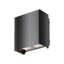 Светильник настенный (бра) Outdoor Shell IP 54 LED 15W 3000 K Черный - O570WL-L20B3K Maytoni