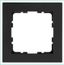 Рамка G-Classic 1-постовая, цвет Антрацит - G1001B Jasmart