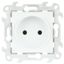 Розетка 1-м СП Simon 24 16А IP20 2P без защ. шторок механизм бел. 2450442-030