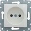 Розетка 1-м СП Sedna 16А IP20 250В без заземл. защ. шторок механизм бел. SchE SDN2900121 APC