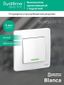 Выключатель 1-кл. СП Blanca 10А IP20 (сх. 1) 250В с подсветкой бел. SE BLNVS010111 APC