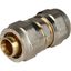 Муфта соединительная 20х20 для металлопластиковых труб винтовой - RG008S9DINU23C STOUT SFS-0005-000020