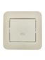 Выключатель промежуточный 1-кл.СП ASTI 10А IP20 в сборе крем. LEZARD 7081-0303-107