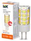 Лампа светодиодная CORN капсула 3,5Вт 230В 3000К керамика G4 | LLE-CORN-4-230-30-G4 IEK