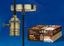 Патрон декоративный DLC-V-S24K/E27 TS/1M/BL BRONZE «Vintage», с проводом (1м) и креплением, выкл поворотный. алюминий, бронза | UL-00004500 Uniel