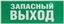 Самоклеящаяся этикетка INFO-SSA-115 Запасной выход 350х130 зеленый для SSA-101 | Б0057711 ЭРА