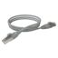 Патч-корд F/UTP, категория 5е, 2xRJ45, экранированный, серый, LSZH, 2 м - PC 4545.5ES26.2LSZHGY SYSMATRIX